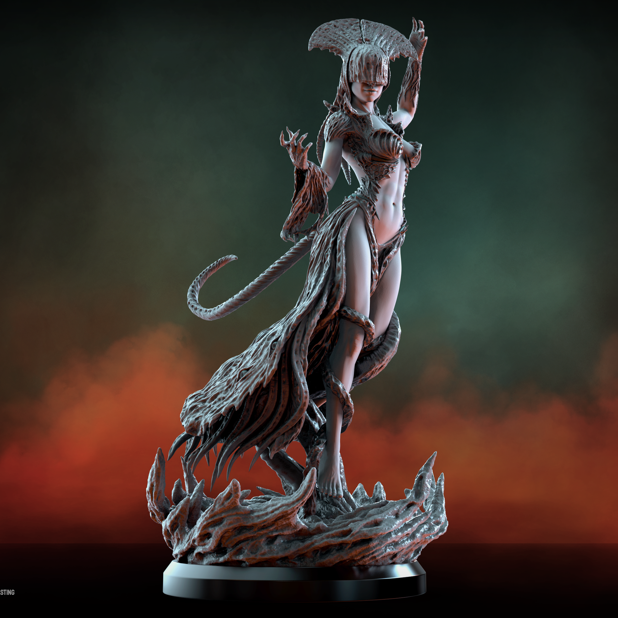 Lady Sin 1:10 Scale Diorama / Statue / Bust