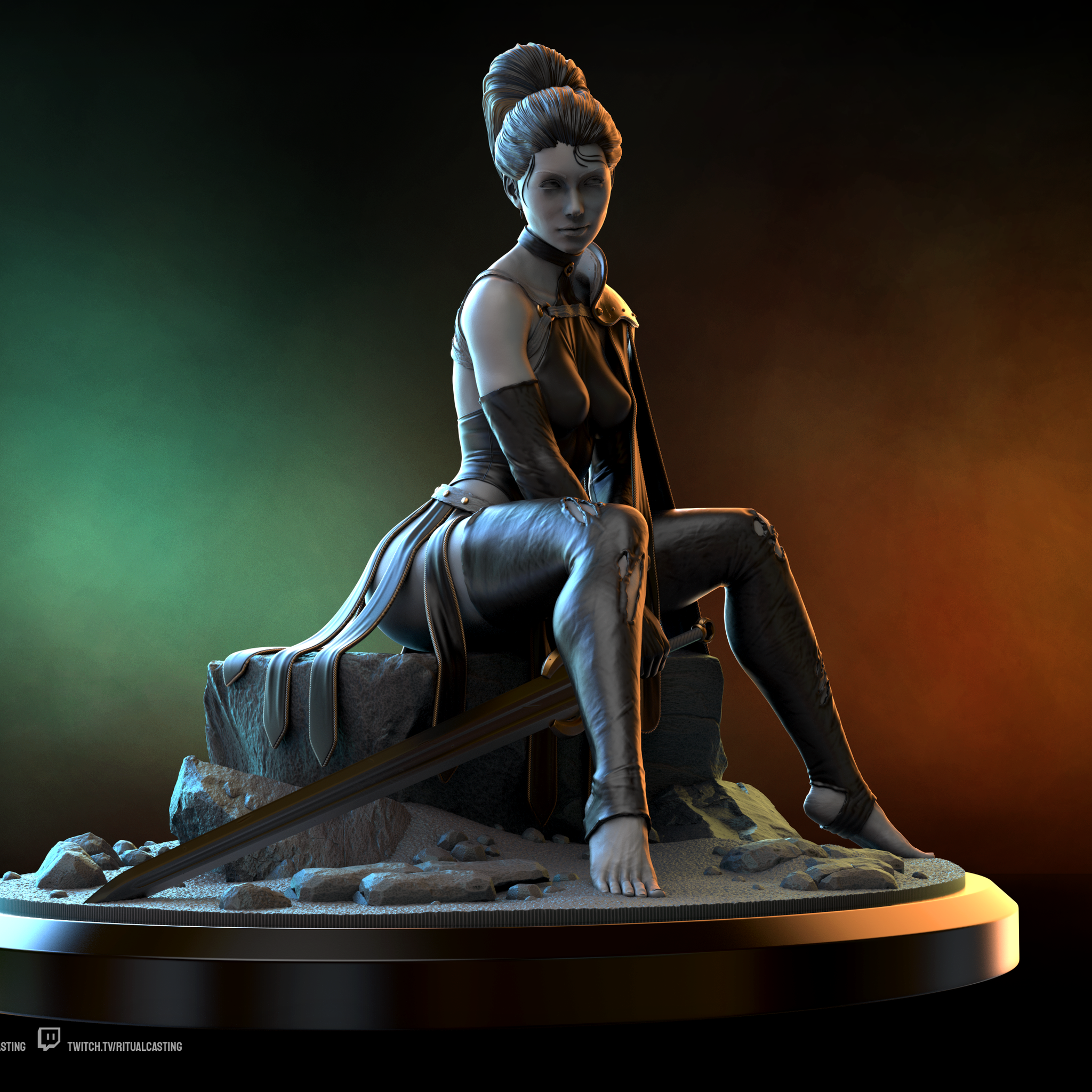 Altea The Gladiatrix 1:10 Scale Statue