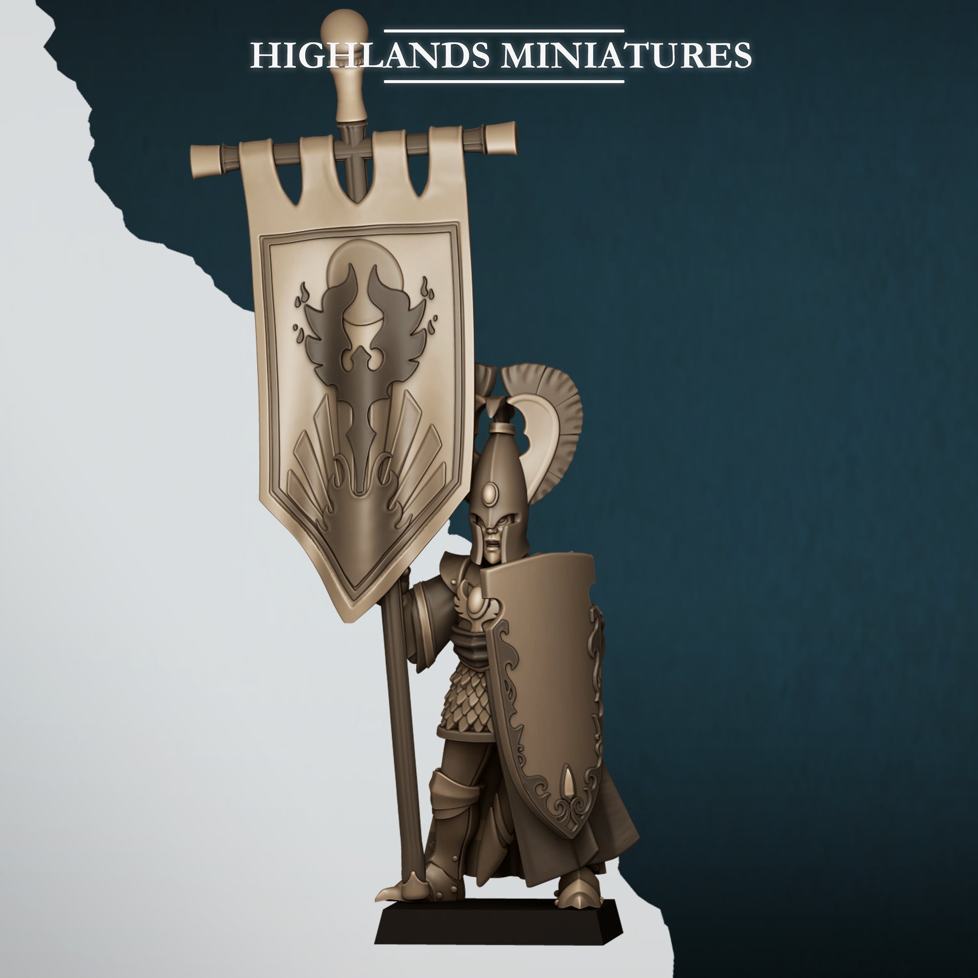 Aegean Elf Battle Standard Bearer