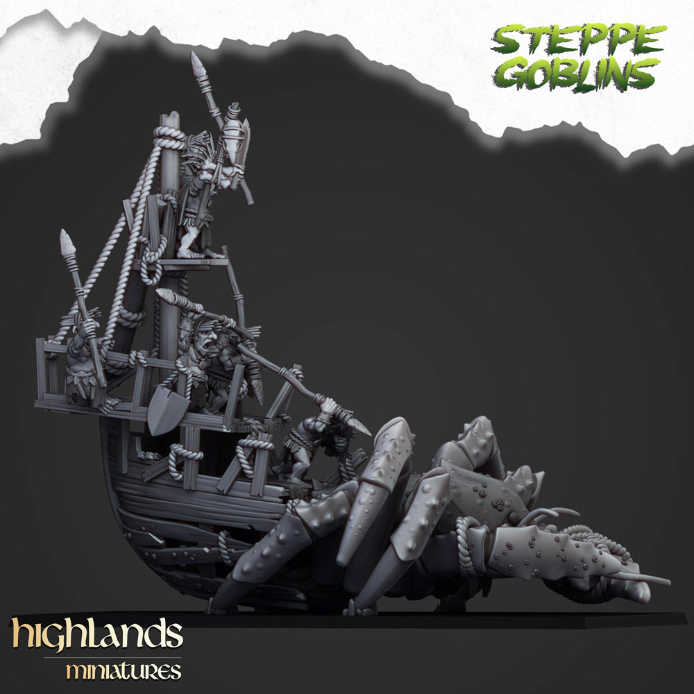 Coast goblins giant crab side render