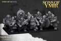 Sons of Ymir dwarf firepitters unit 3d render