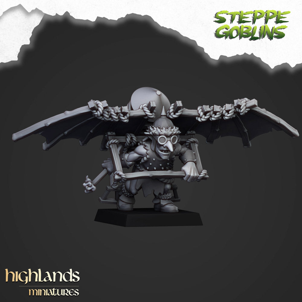 Flying Steppe goblin taking off render