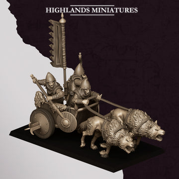 Sons of Marduk Hobgoblin Chariot | Highlands Miniatures