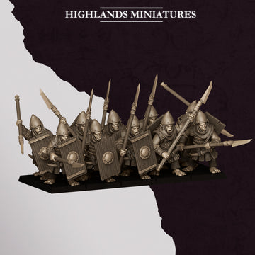 Sons of Marduk Hobgoblin Spearmen | Highlands Miniatures
