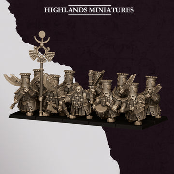 Sons of Marduk Heavy Guard with Great Axes | Highlands Miniatures