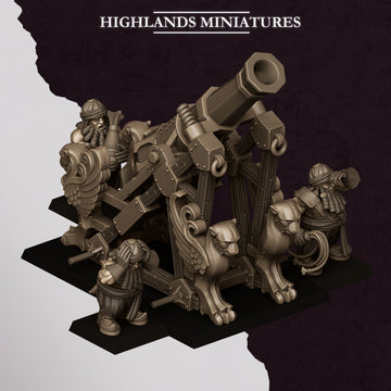 Sons of Marduk Mortar | Highlands Miniatures