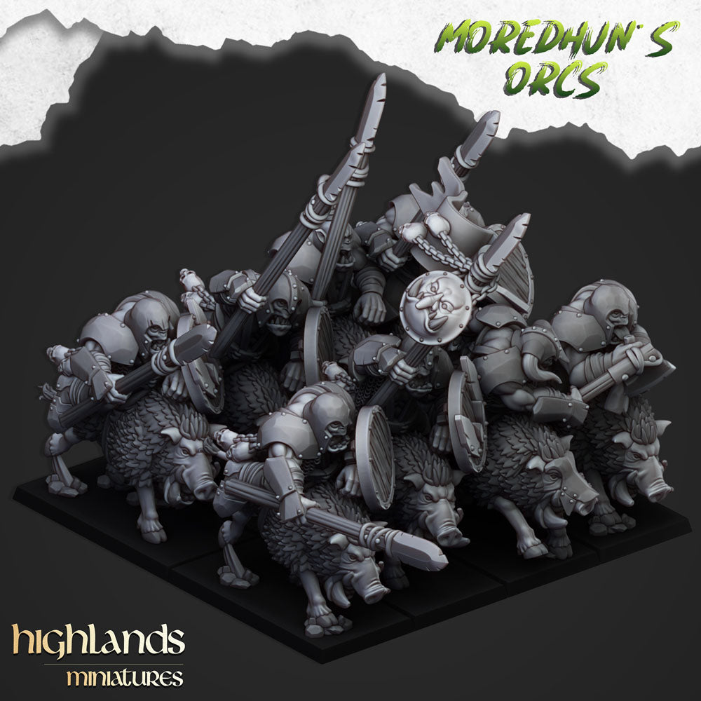 Mounted cave orcs unit