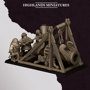Sons of Marduk Cannon of Marduk | Highlands Miniatures