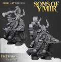 Sons of Ymir great dwarf runemaster 3d render